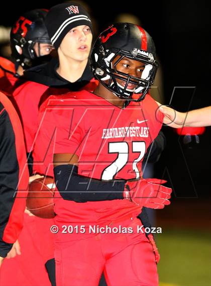 Thumbnail 3 in Harvard-Westlake vs. La Serna (CIF SS Playoffs) photogallery.