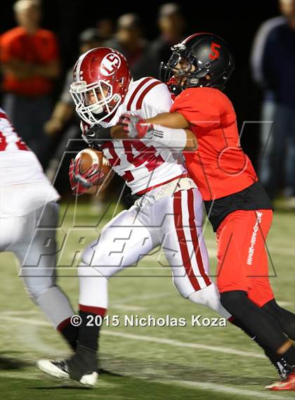 Thumbnail 2 in Harvard-Westlake vs. La Serna (CIF SS Playoffs) photogallery.