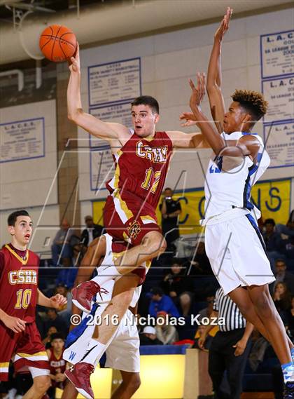 Thumbnail 3 in Cantwell-Sacred Heart vs. Windward (MLK Day Showdown) photogallery.
