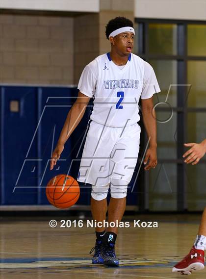 Thumbnail 1 in Cantwell-Sacred Heart vs. Windward (MLK Day Showdown) photogallery.