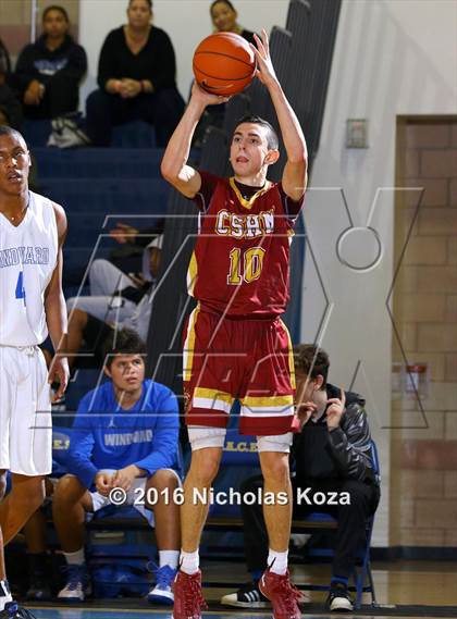Thumbnail 2 in Cantwell-Sacred Heart vs. Windward (MLK Day Showdown) photogallery.