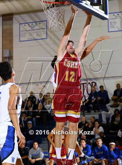 Thumbnail 3 in Cantwell-Sacred Heart vs. Windward (MLK Day Showdown) photogallery.