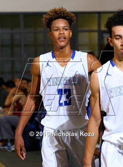 Thumbnail 2 in Cantwell-Sacred Heart vs. Windward (MLK Day Showdown) photogallery.