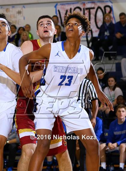 Thumbnail 3 in Cantwell-Sacred Heart vs. Windward (MLK Day Showdown) photogallery.