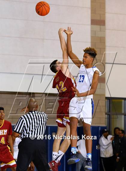 Thumbnail 2 in Cantwell-Sacred Heart vs. Windward (MLK Day Showdown) photogallery.