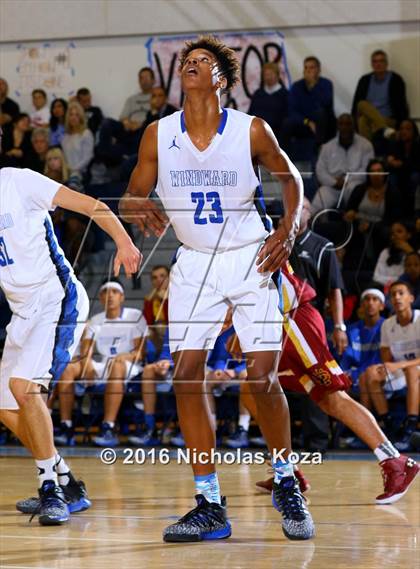 Thumbnail 3 in Cantwell-Sacred Heart vs. Windward (MLK Day Showdown) photogallery.