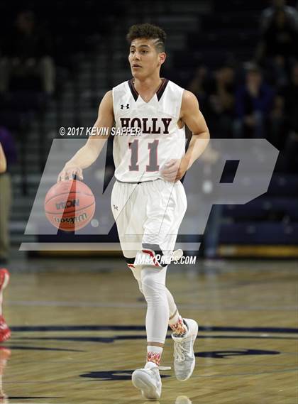 Thumbnail 2 in Holly vs. Kit Carson  (CHSAA 1A Semifinal) photogallery.