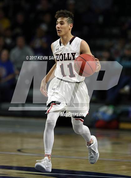 Thumbnail 3 in Holly vs. Kit Carson  (CHSAA 1A Semifinal) photogallery.