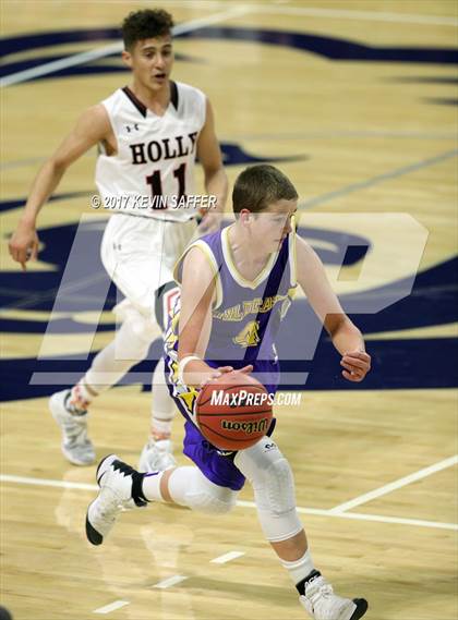 Thumbnail 2 in Holly vs. Kit Carson  (CHSAA 1A Semifinal) photogallery.