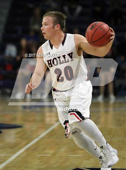 Thumbnail 3 in Holly vs. Kit Carson  (CHSAA 1A Semifinal) photogallery.