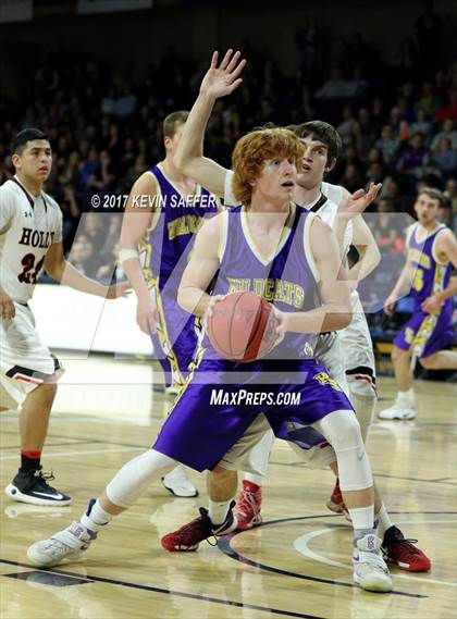 Thumbnail 2 in Holly vs. Kit Carson  (CHSAA 1A Semifinal) photogallery.