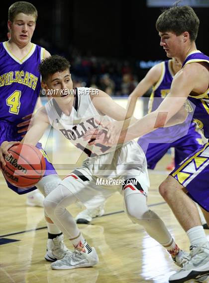 Thumbnail 1 in Holly vs. Kit Carson  (CHSAA 1A Semifinal) photogallery.