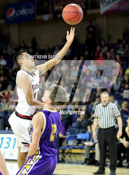 Thumbnail 3 in Holly vs. Kit Carson  (CHSAA 1A Semifinal) photogallery.