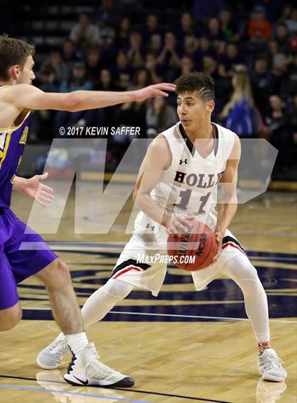 Thumbnail 3 in Holly vs. Kit Carson  (CHSAA 1A Semifinal) photogallery.