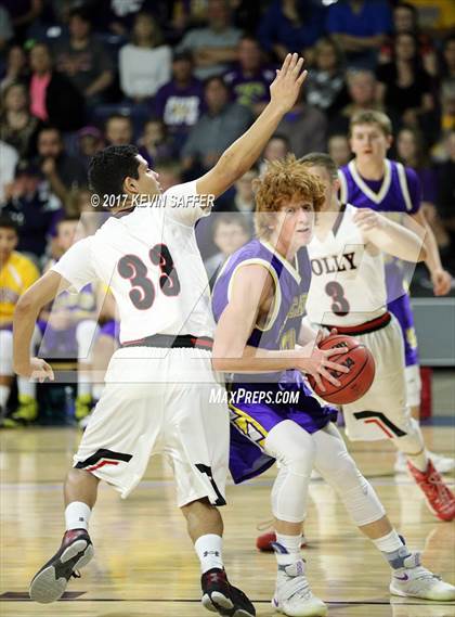 Thumbnail 1 in Holly vs. Kit Carson  (CHSAA 1A Semifinal) photogallery.
