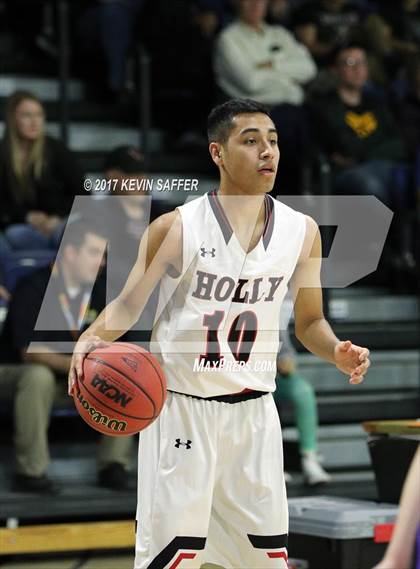 Thumbnail 3 in Holly vs. Kit Carson  (CHSAA 1A Semifinal) photogallery.