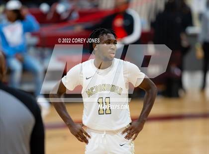 Thumbnail 1 in Johnson vs McDonough (Hypesouth Hardwood Invitational) photogallery.