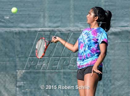 Thumbnail 1 in Dougherty Valley vs. Rocklin (NorCal Regional Girls Tennis Championships) photogallery.