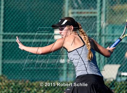 Thumbnail 3 in Dougherty Valley vs. Rocklin (NorCal Regional Girls Tennis Championships) photogallery.