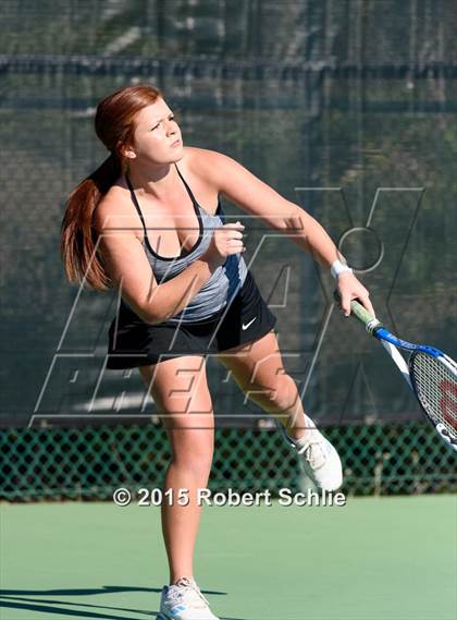 Thumbnail 1 in Dougherty Valley vs. Rocklin (NorCal Regional Girls Tennis Championships) photogallery.