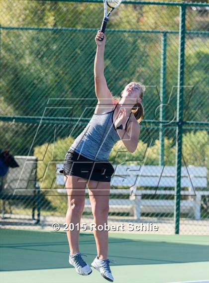 Thumbnail 1 in Dougherty Valley vs. Rocklin (NorCal Regional Girls Tennis Championships) photogallery.