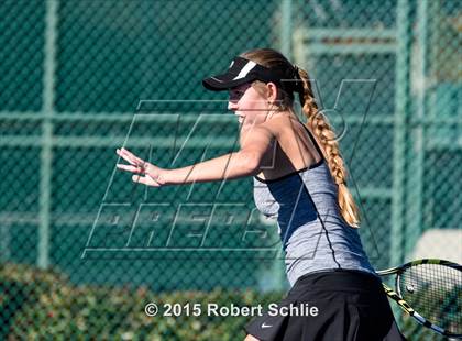 Thumbnail 1 in Dougherty Valley vs. Rocklin (NorCal Regional Girls Tennis Championships) photogallery.