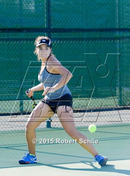 Thumbnail 1 in Dougherty Valley vs. Rocklin (NorCal Regional Girls Tennis Championships) photogallery.