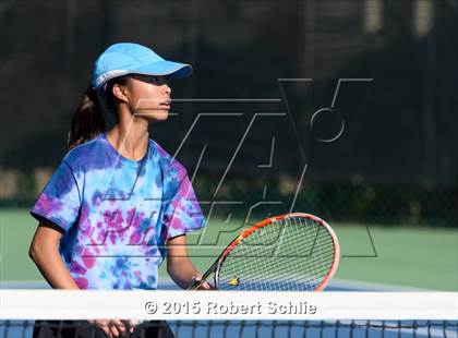 Thumbnail 1 in Dougherty Valley vs. Rocklin (NorCal Regional Girls Tennis Championships) photogallery.