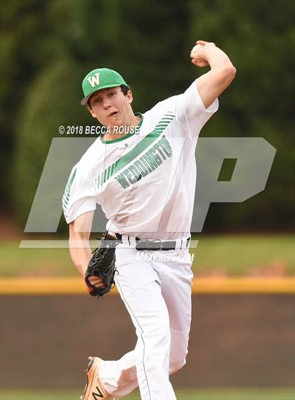 Thumbnail 2 in Weddington vs Ardrey Kell (Charlotte Top 8 Spring Break Tournament) photogallery.