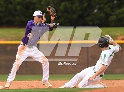 Thumbnail 2 in Weddington vs Ardrey Kell (Charlotte Top 8 Spring Break Tournament) photogallery.