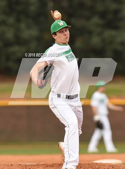 Thumbnail 2 in Weddington vs Ardrey Kell (Charlotte Top 8 Spring Break Tournament) photogallery.