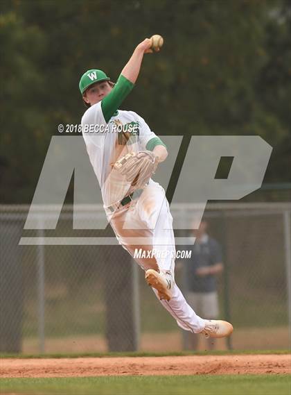 Thumbnail 2 in Weddington vs Ardrey Kell (Charlotte Top 8 Spring Break Tournament) photogallery.