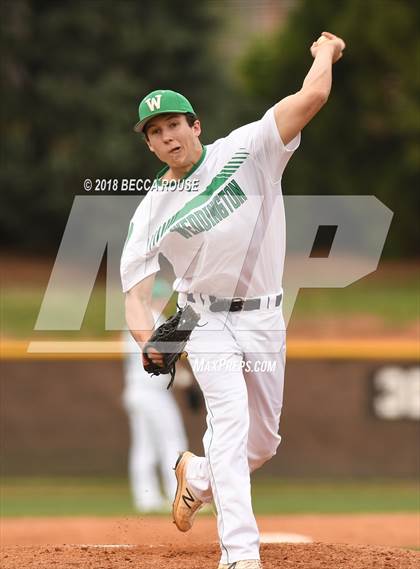 Thumbnail 2 in Weddington vs Ardrey Kell (Charlotte Top 8 Spring Break Tournament) photogallery.