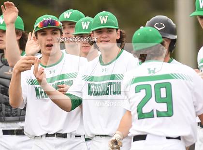Thumbnail 3 in Weddington vs Ardrey Kell (Charlotte Top 8 Spring Break Tournament) photogallery.