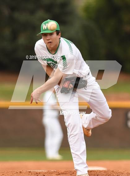 Thumbnail 3 in Weddington vs Ardrey Kell (Charlotte Top 8 Spring Break Tournament) photogallery.