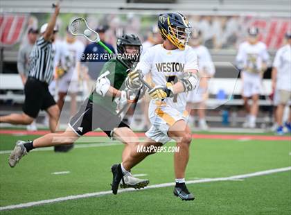 Thumbnail 3 in Northwest Catholic vs. Weston (CIAC Class S Final) photogallery.