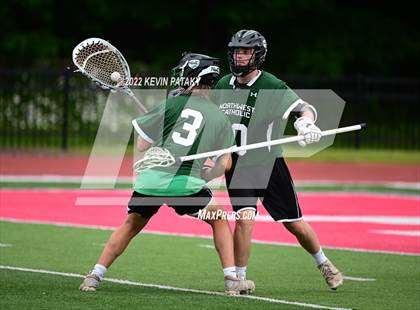 Thumbnail 3 in Northwest Catholic vs. Weston (CIAC Class S Final) photogallery.