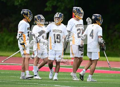 Thumbnail 3 in Northwest Catholic vs. Weston (CIAC Class S Final) photogallery.