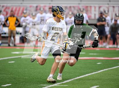 Thumbnail 3 in Northwest Catholic vs. Weston (CIAC Class S Final) photogallery.