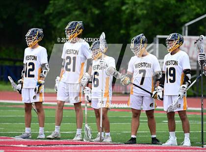 Thumbnail 2 in Northwest Catholic vs. Weston (CIAC Class S Final) photogallery.