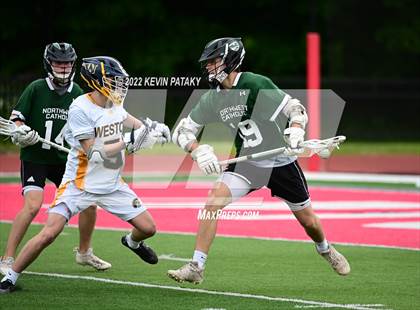 Thumbnail 3 in Northwest Catholic vs. Weston (CIAC Class S Final) photogallery.