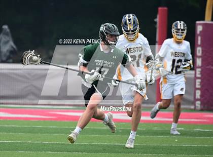Thumbnail 1 in Northwest Catholic vs. Weston (CIAC Class S Final) photogallery.