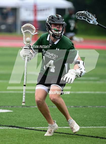 Thumbnail 2 in Northwest Catholic vs. Weston (CIAC Class S Final) photogallery.