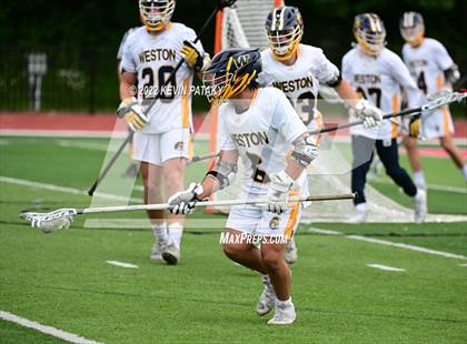 Thumbnail 2 in Northwest Catholic vs. Weston (CIAC Class S Final) photogallery.