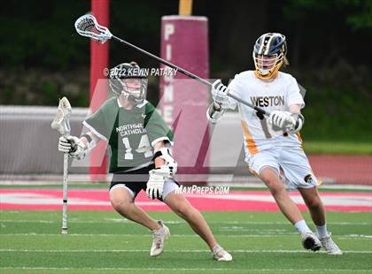 Thumbnail 2 in Northwest Catholic vs. Weston (CIAC Class S Final) photogallery.