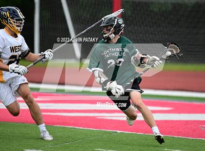 Thumbnail 1 in Northwest Catholic vs. Weston (CIAC Class S Final) photogallery.