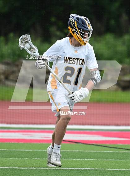 Thumbnail 2 in Northwest Catholic vs. Weston (CIAC Class S Final) photogallery.
