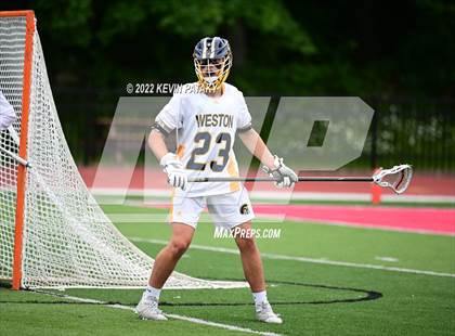 Thumbnail 3 in Northwest Catholic vs. Weston (CIAC Class S Final) photogallery.
