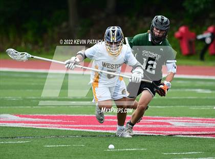 Thumbnail 2 in Northwest Catholic vs. Weston (CIAC Class S Final) photogallery.