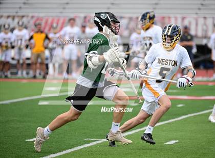 Thumbnail 3 in Northwest Catholic vs. Weston (CIAC Class S Final) photogallery.